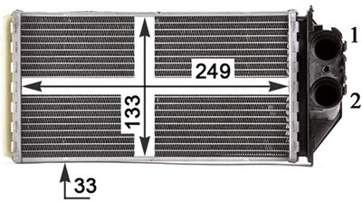 MAHLE ORIGINAL AH 187 000P Číslo výrobce: 351315471. EAN: 4057635046862.
