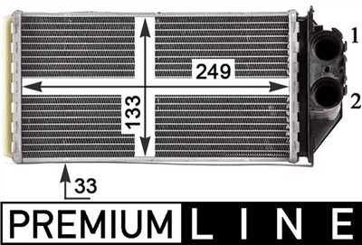 MAHLE ORIGINAL AH 187 000P Číslo výrobce: 351315471. EAN: 4057635046862.