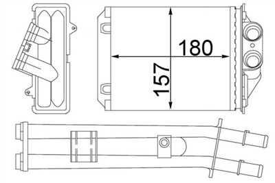 MAHLE ORIGINAL AH 213 000S Číslo výrobce: 351331354. EAN: 4057635047128.