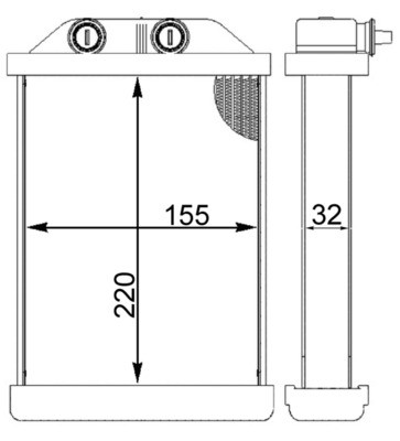 MAHLE ORIGINAL AH 220 000S Číslo výrobce: 351331444. EAN: 4057635047197.