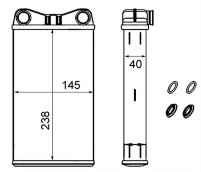 MAHLE ORIGINAL AH 239 000S Číslo výrobce: 351333184. EAN: 4057635047340.