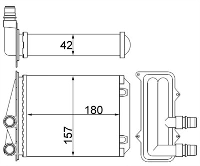 MAHLE ORIGINAL AH 246 000S Číslo výrobce: 351511534. EAN: 4057635047418.