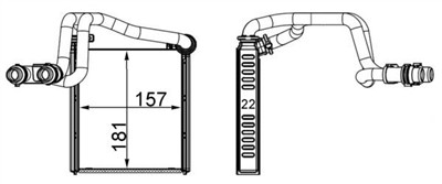 MAHLE ORIGINAL AH 252 000S Číslo výrobce: 351511624. EAN: 4057635047470.