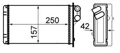 MAHLE ORIGINAL AH 67 000S Číslo výrobce: 351308551. EAN: 4057635045483.