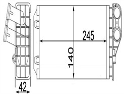 MAHLE ORIGINAL AH 82 000S