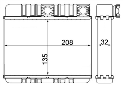 MAHLE ORIGINAL AH 87 000S Číslo výrobce: 351311334. EAN: 4057635045766.
