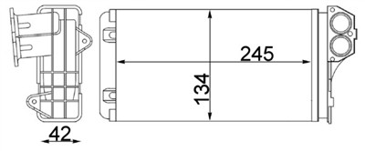 MAHLE ORIGINAL AH 88 000S Číslo výrobce: 351311344. EAN: 4057635045780.