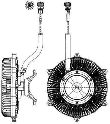 MAHLE ORIGINAL CFC 215 000P Číslo výrobce: 376907141. EAN: 4057635054652.