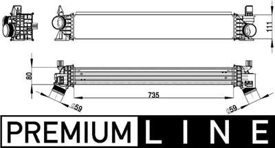 MAHLE ORIGINAL CI 148 000P Číslo výrobce: 376733521. EAN: 4057635063043.