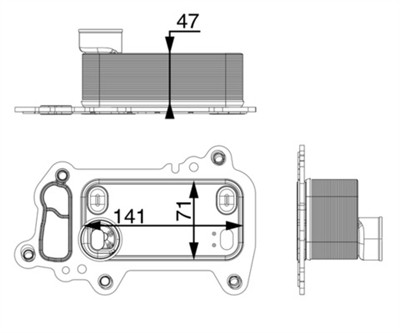 MAHLE ORIGINAL CLC 79 000P Číslo výrobce: 376747421. EAN: 4057635068161.