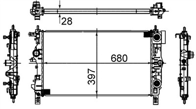 MAHLE ORIGINAL CR 1011 000S Číslo výrobce: 376749861. EAN: 4057635092104.