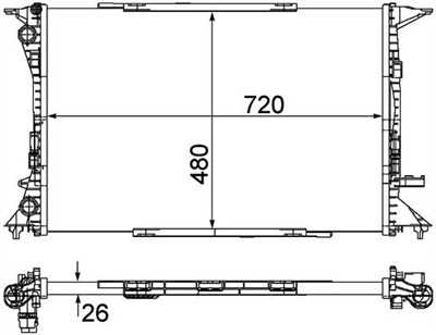 MAHLE ORIGINAL CR 1060 000P Číslo výrobce: 376753491. EAN: 4057635092470.