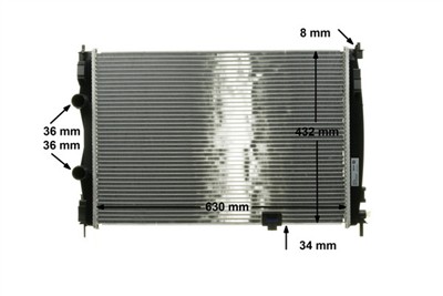MAHLE ORIGINAL CR 1076 000S Číslo výrobce: 376753701. EAN: 4057635092654.