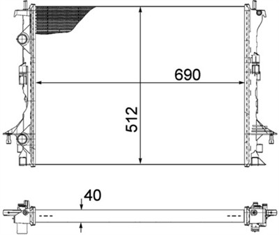 MAHLE ORIGINAL CR 1092 000P Číslo výrobce: 376754091. EAN: 4057635092883.