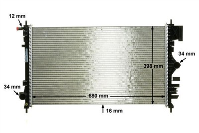 MAHLE ORIGINAL CR 1097 000P Číslo výrobce: 376754301. EAN: 4057635092944.