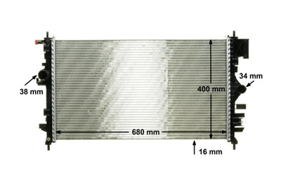 MAHLE ORIGINAL CR 1099 000P Číslo výrobce: 376754321. EAN: 4057635092968.