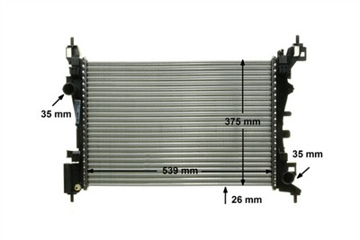 MAHLE ORIGINAL CR 1121 000P Číslo výrobce: 376754571. EAN: 4057635093309.