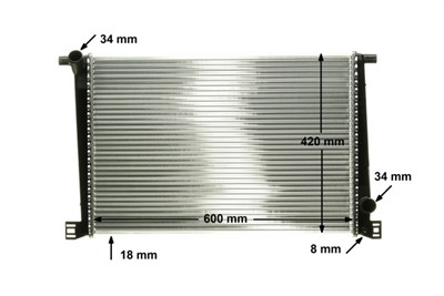 MAHLE ORIGINAL CR 1123 000P Číslo výrobce: 376754591. EAN: 4057635093347.