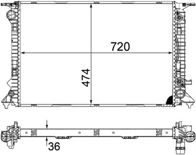 MAHLE ORIGINAL CR 1134 000S Číslo výrobce: 376754754. EAN: 4057635093446.