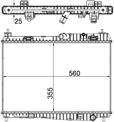 MAHLE ORIGINAL CR 1135 000S Číslo výrobce: 376754764. EAN: 4057635093460.