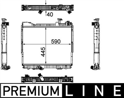 MAHLE ORIGINAL CR 1171 000P Číslo výrobce: 376756051. EAN: 4057635093866.