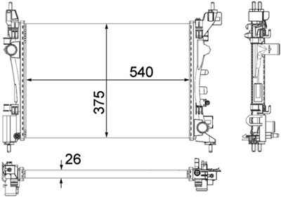 MAHLE ORIGINAL CR 1182 000P Číslo výrobce: 376756321. EAN: 4057635094009.