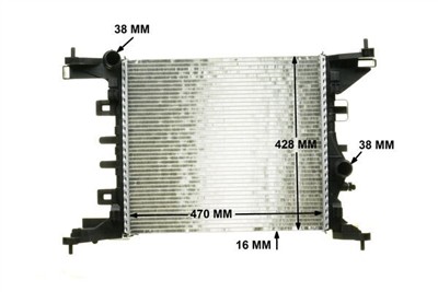MAHLE ORIGINAL CR 1187 000P Číslo výrobce: 8MK 376 756-441. EAN: 4057635094061.