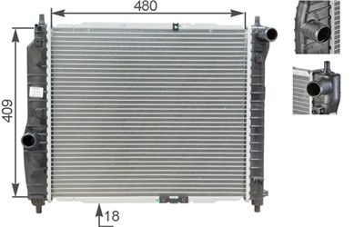 MAHLE ORIGINAL CR 1309 000S Číslo výrobce: 376762641. EAN: 4057635095129.