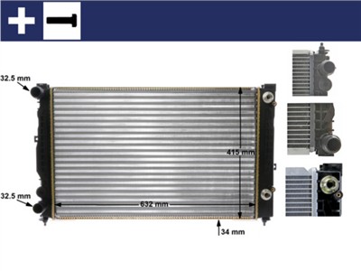 MAHLE ORIGINAL CR 132 000S Číslo výrobce: 376716621. EAN: 4057635080972.