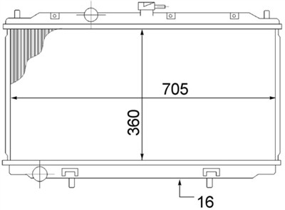 MAHLE ORIGINAL CR 1485 000S Číslo výrobce: 376770651. EAN: 4057635097116.