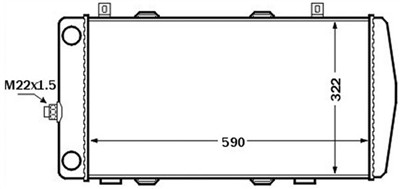 MAHLE ORIGINAL CR 1513 000S Číslo výrobce: 8MK 376 772-511. EAN: 4057635097390.