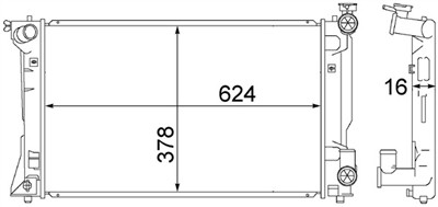 MAHLE ORIGINAL CR 1529 000S Číslo výrobce: 8MK 376 773-681. EAN: 4057635097567.