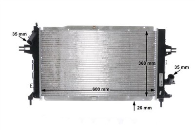 MAHLE ORIGINAL CR 1687 000S Číslo výrobce: 376781041. EAN: 4057635098946.