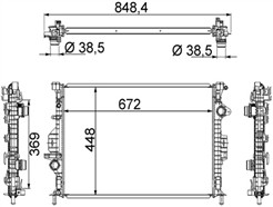 MAHLE ORIGINAL CR 1748 000S