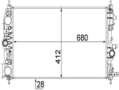 MAHLE ORIGINAL CR 1782 000S