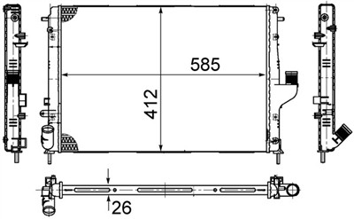MAHLE ORIGINAL CR 1790 000S Číslo výrobce: 376787651. EAN: 4057635099974.