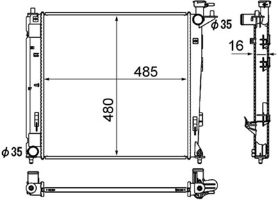 MAHLE ORIGINAL CR 1893 000S Číslo výrobce: 376790461. EAN: 4057635101158.