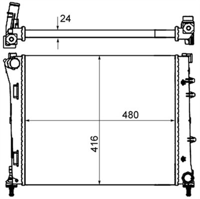 MAHLE ORIGINAL CR 2000 000S Číslo výrobce: 376900174. EAN: 4057635102339.