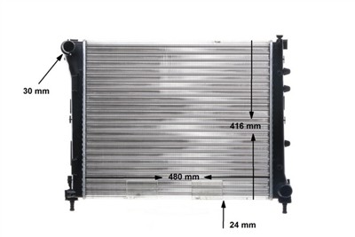 MAHLE ORIGINAL CR 2000 000S Číslo výrobce: 376900174. EAN: 4057635102339.