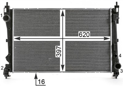 MAHLE ORIGINAL CR 2003 000P Číslo výrobce: 376900201. EAN: 4057635102377.