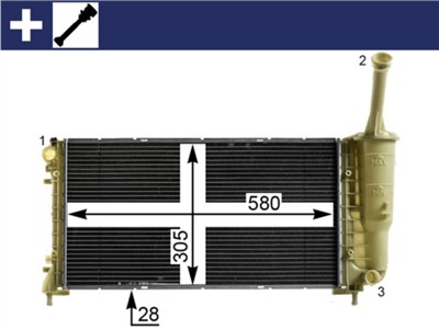 MAHLE ORIGINAL CR 2010 000S Číslo výrobce: 376900274. EAN: 4057635102513.