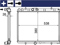 MAHLE ORIGINAL CR 2014 000S