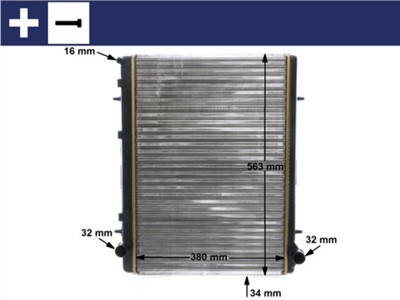 MAHLE ORIGINAL CR 2033 000S Číslo výrobce: 376901031. EAN: 4057635102773.