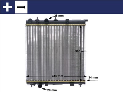 MAHLE ORIGINAL CR 2036 000S Číslo výrobce: 376901071. EAN: 4057635102810.