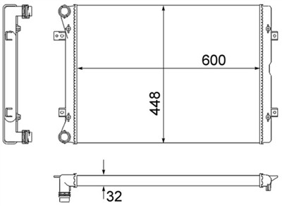 MAHLE ORIGINAL CR 2038 000S Číslo výrobce: 8MK 376 901-101. EAN: 4057635102834.