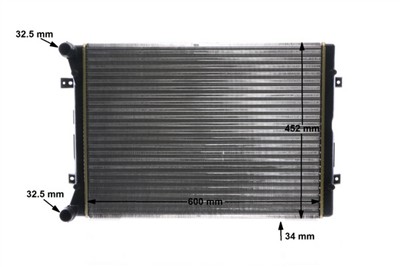 MAHLE ORIGINAL CR 2038 000S Číslo výrobce: 8MK 376 901-101. EAN: 4057635102834.