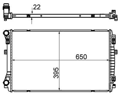 MAHLE ORIGINAL CR 2054 000S Číslo výrobce: 376901374. EAN: 4057635102995.