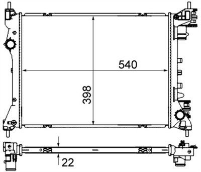 MAHLE ORIGINAL CR 2056 000S Číslo výrobce: 376901394. EAN: 4057635103039.