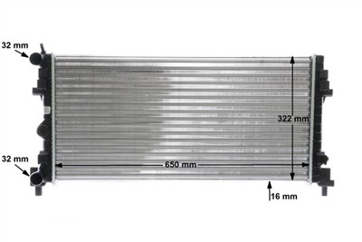 MAHLE ORIGINAL CR 2081 000S Číslo výrobce: 376902004. EAN: 4057635103206.