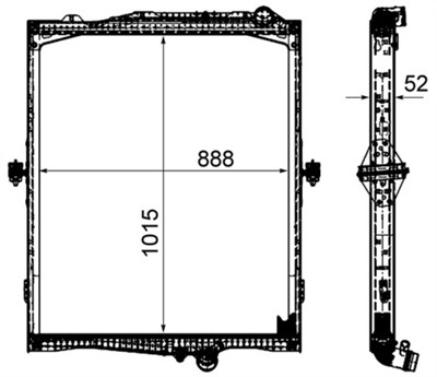 MAHLE ORIGINAL CR 2095 000P Číslo výrobce: 376906321. EAN: 4057635103374.